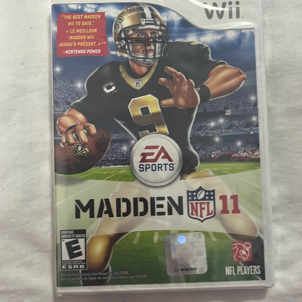 madden MGL 11 Nintendo Wii. New and factory sealed